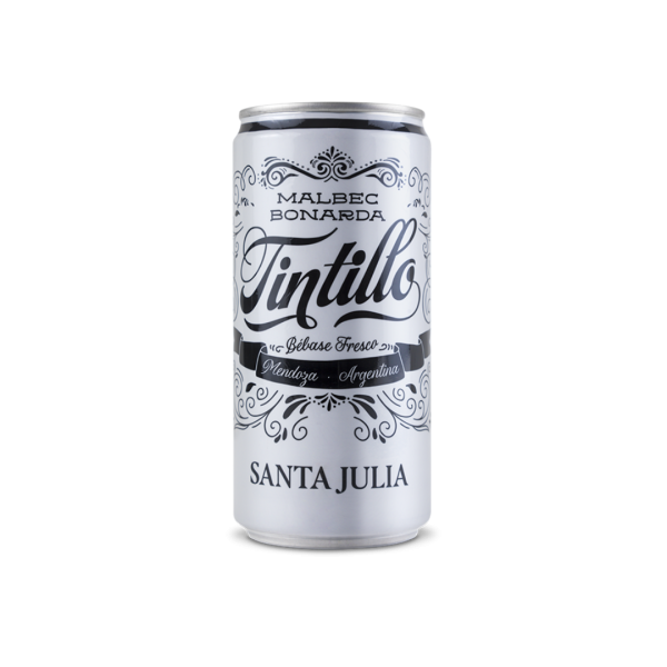 Tintillo Malbec Bonarda Santa Julia Vino en lata