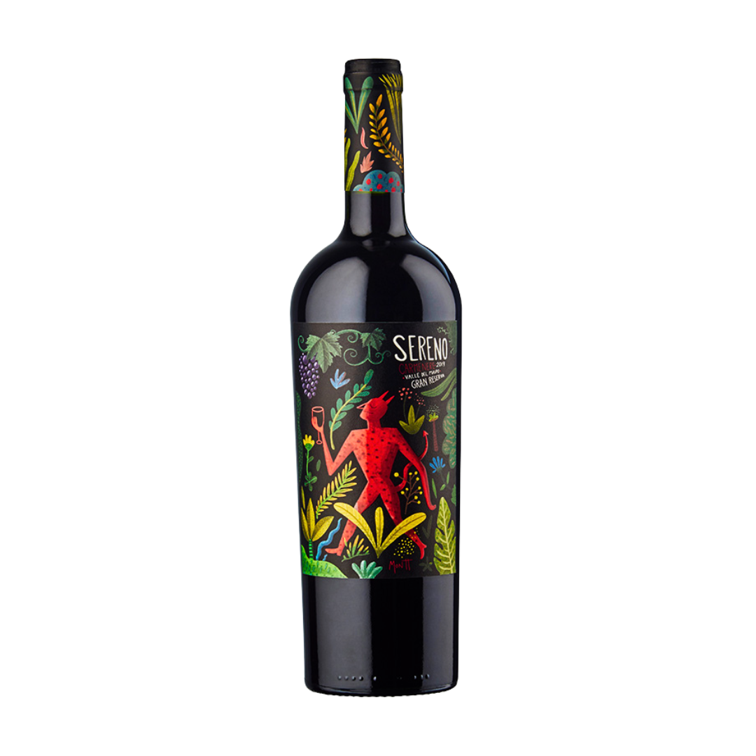 Sereno Gran Reserva Carmenere Sereno Carmenere Gran reserva viña Cuatro Almas - Imagen 1