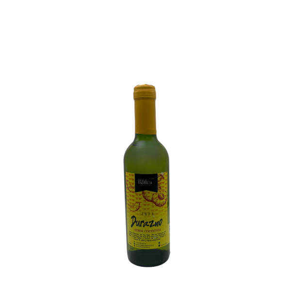 Vino de Durazno Viña Dulce Familia botellin de 375ml