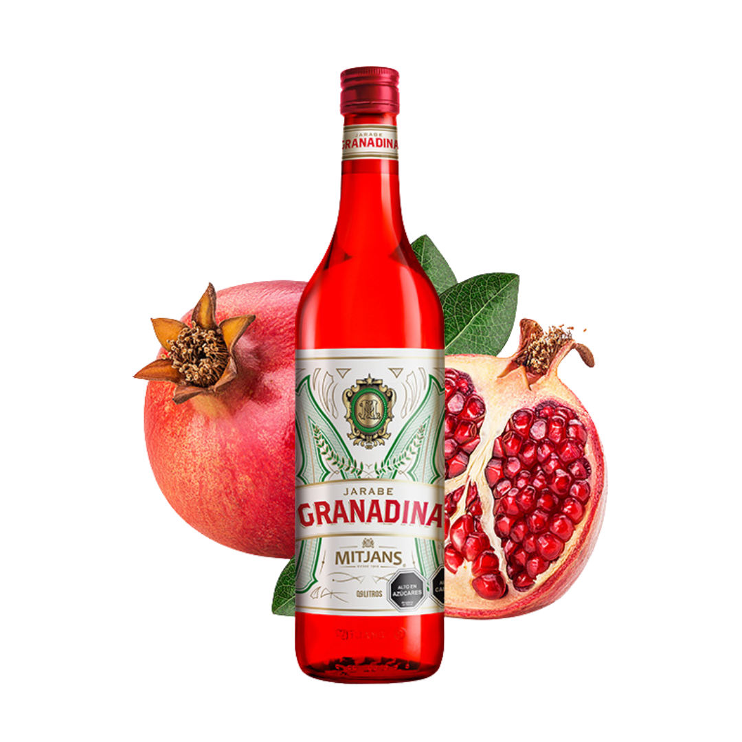 GRANADINA MITJANS 750ML Granadina Mitjans 900Ml - Imagen 1