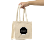 mini Bolsa de mano con diseño "alto nivel de aguante"