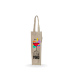 Bolsa de botella de vino con diseño "TEAM VINO" colores