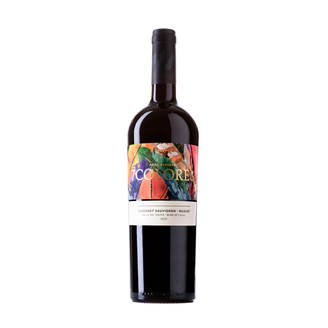 7 Colores Cabernet Sauvignon - Muscat Gran Reserva 750 ml - Imagen 1