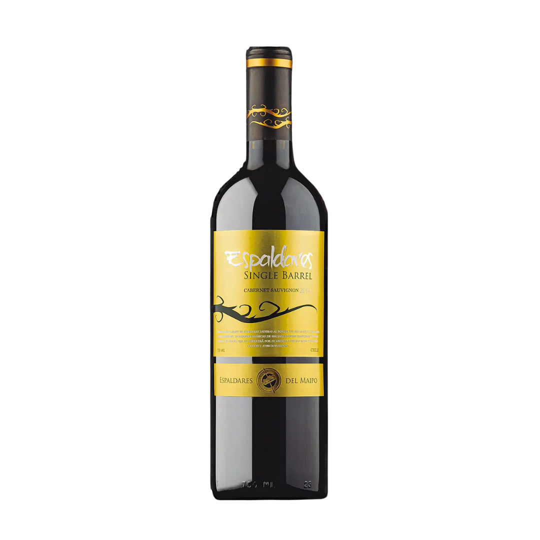 ESPALDARES C. SAUVIGNON 2014 SINGLE BARREL 750 ml Espaldares Cabernet Sauvignon 2014 Single Barrel 750 ml - Imagen 1