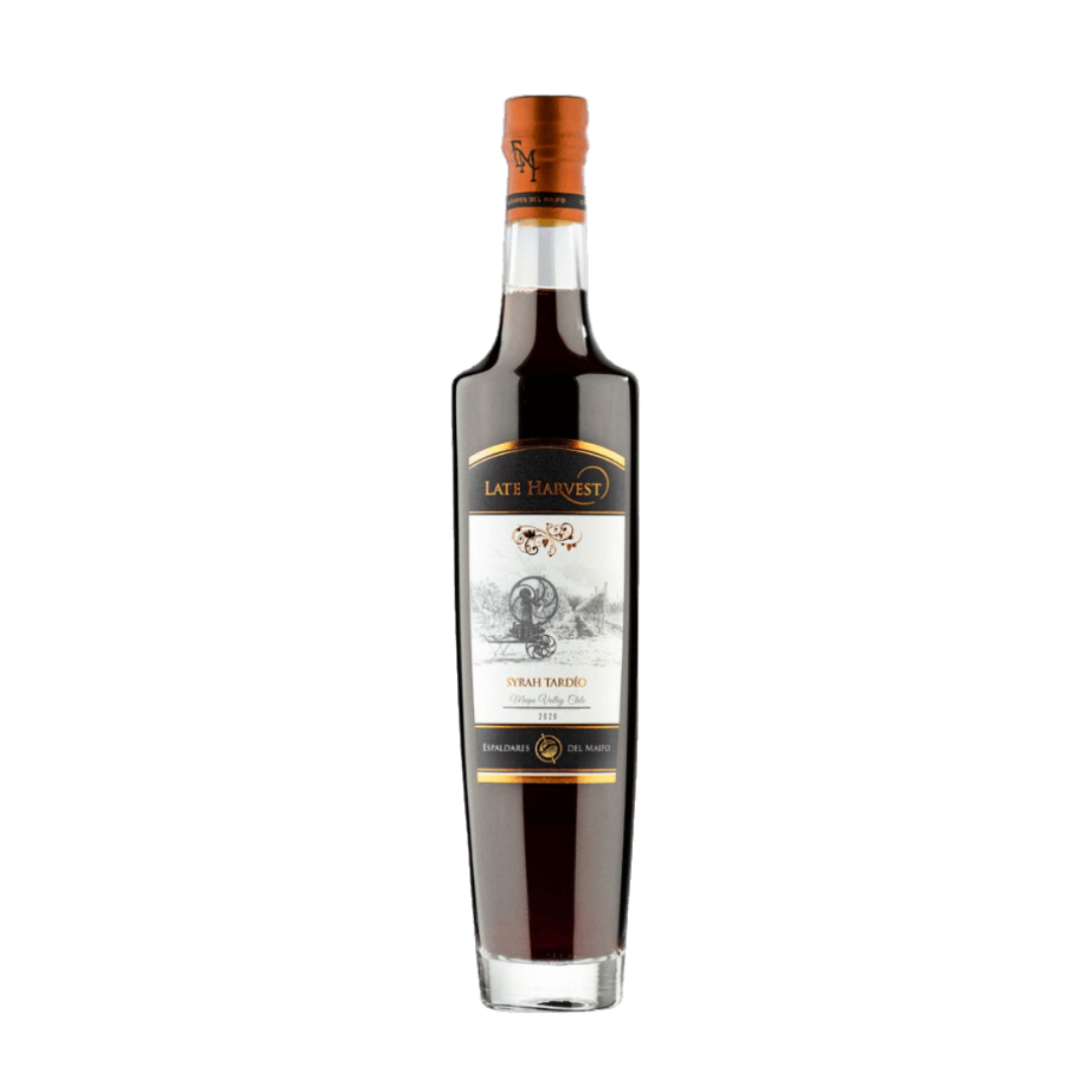 ESPALDARES DEL MAIPO_ LATE HARVEST_ SYRAH_ 405ml Espaldares Del Maipo Late Harvest Syrah 405 ml - Imagen 1